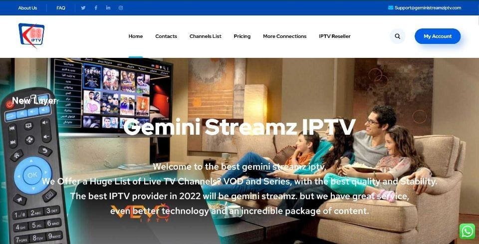 Gemini Streamz IPTV